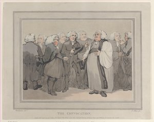 La convocatoria de Thomas Rowlandson