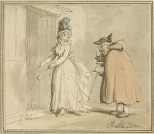 La cortesana de Thomas Rowlandson