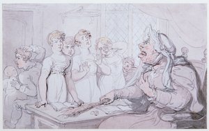 La cruel amante de Thomas Rowlandson
