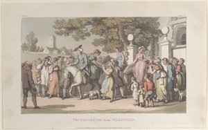 La partida de Wakefield, de El vicario de Wakefield, 1 de mayo de 1817