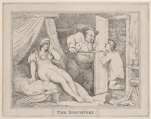 El Descubrimiento, enero de 1809 de Thomas Rowlandson
