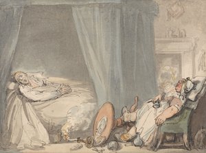 La enfermera borracha de Thomas Rowlandson