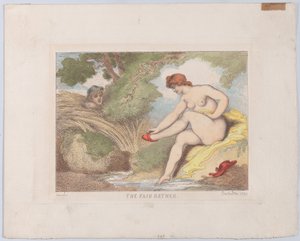 La bella bañista, 1799 de Thomas Rowlandson