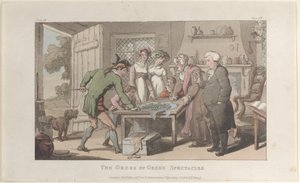 Las gafas verdes, de El vicario de Wakefield de Thomas Rowlandson