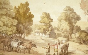 El comerciante de caballos de Thomas Rowlandson