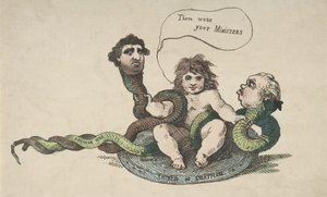 El Hércules Infante, 3 de febrero de 1784 de Thomas Rowlandson