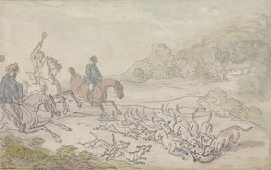 La matanza de Thomas Rowlandson