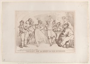 El último jig o adiós a la vieja Inglaterra, 20 de enero de 1818