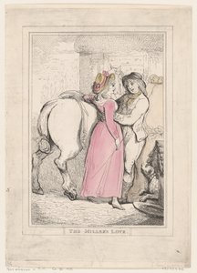El amor del molinero, 18 de agosto de 1798 de Thomas Rowlandson