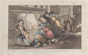 La fiesta se disuelve, y Quae Genus se desmorona, de La historia de John, 1 de diciembre de 1821