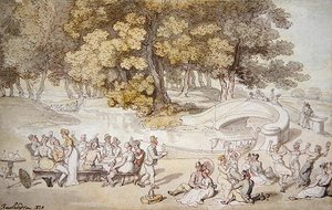 El picnic de Thomas Rowlandson