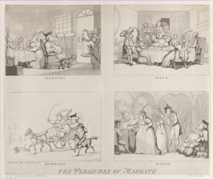 Los placeres de Margate, 25 de julio de 1800 de Thomas Rowlandson