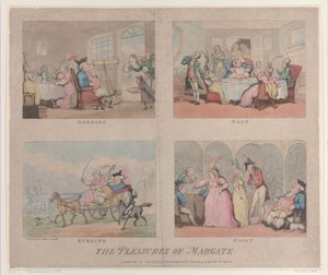 Los Placeres de Margate de Thomas Rowlandson