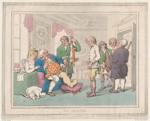 El cazador furtivo, 1 de mayo de 1806 de Thomas Rowlandson