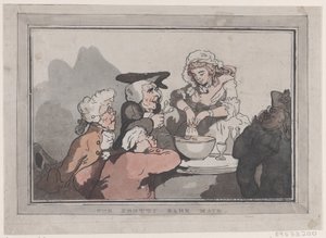 La bonita camarera, 20 de octubre de 1786 de Thomas Rowlandson