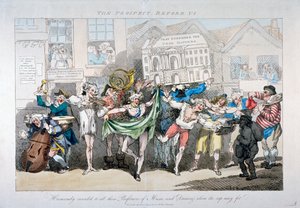 La perspectiva ante nosotros de Thomas Rowlandson