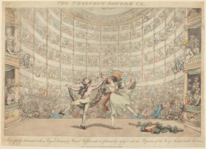 La perspectiva que se nos presenta, n.º 2 de Thomas Rowlandson