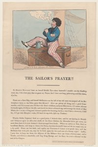 La oración del marinero, 12 de septiembre de 1801 de Thomas Rowlandson