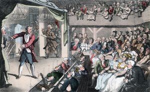 El Escenario, ilustración de 