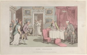 La sorpresa, del Vicar of Wakefield de Thomas Rowlandson