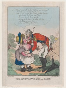 La Dulce Niña que Amo, 4 de junio de 1808 de Thomas Rowlandson