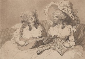 Las sirenas, 10 de abril de 1787 de Thomas Rowlandson
