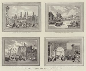 Las Universidades Hace Cien Años de Thomas Rowlandson