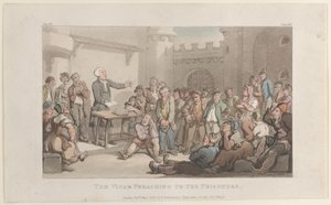 El vicario predicando a los prisioneros, de El vicario de Wakefield, 1 de mayo de 1817