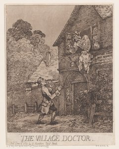 El doctor del pueblo de Thomas Rowlandson