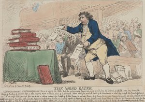 El Devorador de Palabras de Thomas Rowlandson