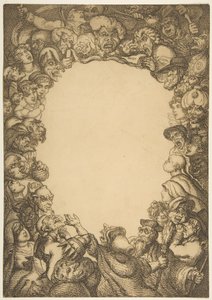 Página de Título, La Revista de Caricaturas, o Espejo de la Alegría, noviembre de 1808 de Thomas Rowlandson