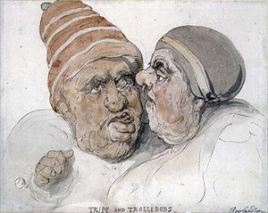 Tripe y Trollebobs de Thomas Rowlandson