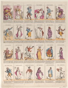 Personajes de Noche de Reyes, 1811