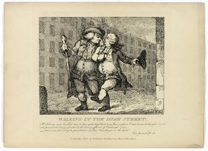 Walking up the High Street, de Boswell