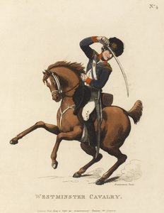 Caballería de Westminster, c.1799 de Thomas Rowlandson