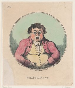 ¿Qué hay de nuevo?, 20 de octubre de 1799 de Thomas Rowlandson