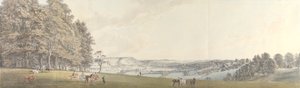Vista de Boxhill desde Norbury Park, Surrey de Thomas Sandby