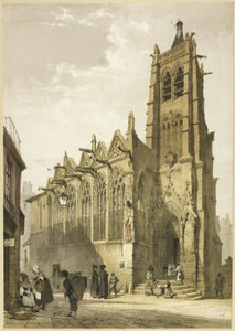 Iglesia de San Severino, París de Thomas Shotter Boys