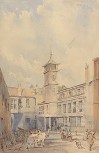 Patio de una posada en el Támesis de Thomas Shotter Boys