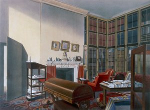 Habitación del duque, Apsley House, Westminster, Londres, siglo XIX de Thomas Shotter Boys