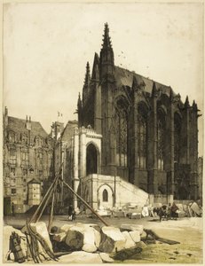 La Sainte Chapelle, París de Thomas Shotter Boys