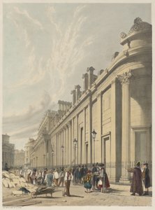 Londres como es: El Banco, mirando hacia la Mansion House de Thomas Shotter Boys