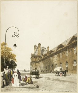 Pabellón de Flora, Tuileries de Thomas Shotter Boys