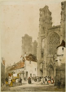 Arquitectura pintoresca en París, Gante, Amberes, Ruan, etc. de Thomas Shotter Boys