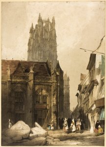 Arquitectura pintoresca en París, Gante, Amberes, Touen, etc. de Thomas Shotter Boys