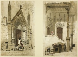 Porte Rouge, Notre Dame, París de Thomas Shotter Boys