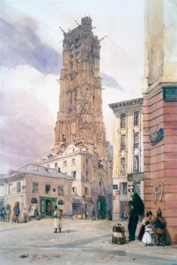 Torre de San Jacques, 1834 de Thomas Shotter Boys