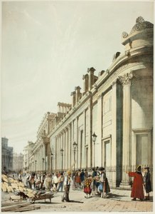El Banco Mirando Hacia la Mansion House, de Vistas Originales de Londres como Es de Thomas Shotter Boys