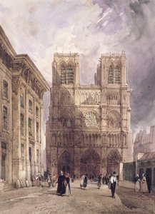 La Catedral de Notre Dame, París de Thomas Shotter Boys