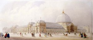 Edificios de la Exposición Internacional, South Kensington de Thomas Shotter Boys